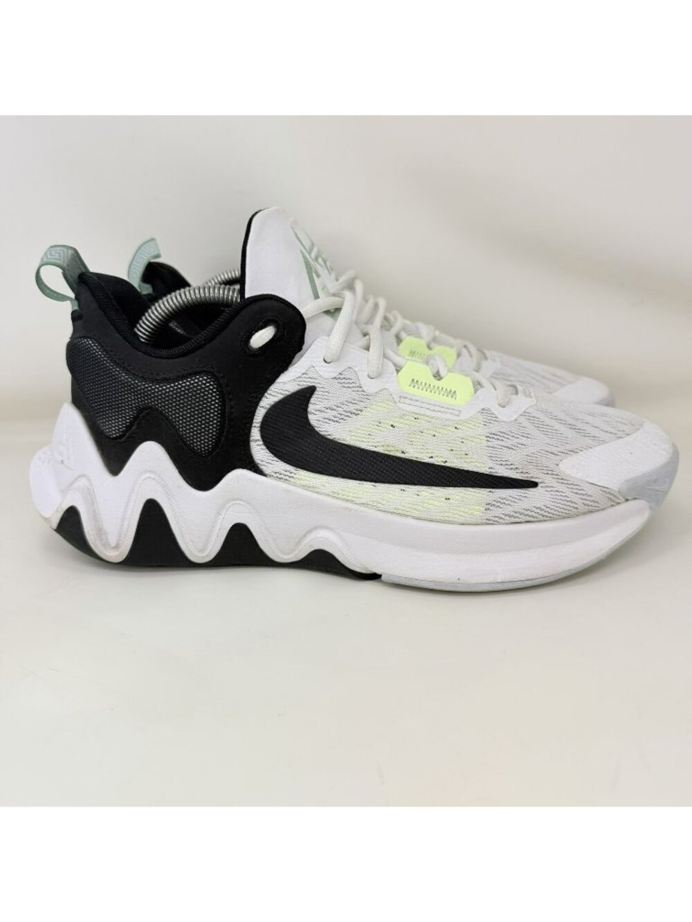 Nike Giannis Immortality 2 Basketball Shoes White Black Men’s Size 9